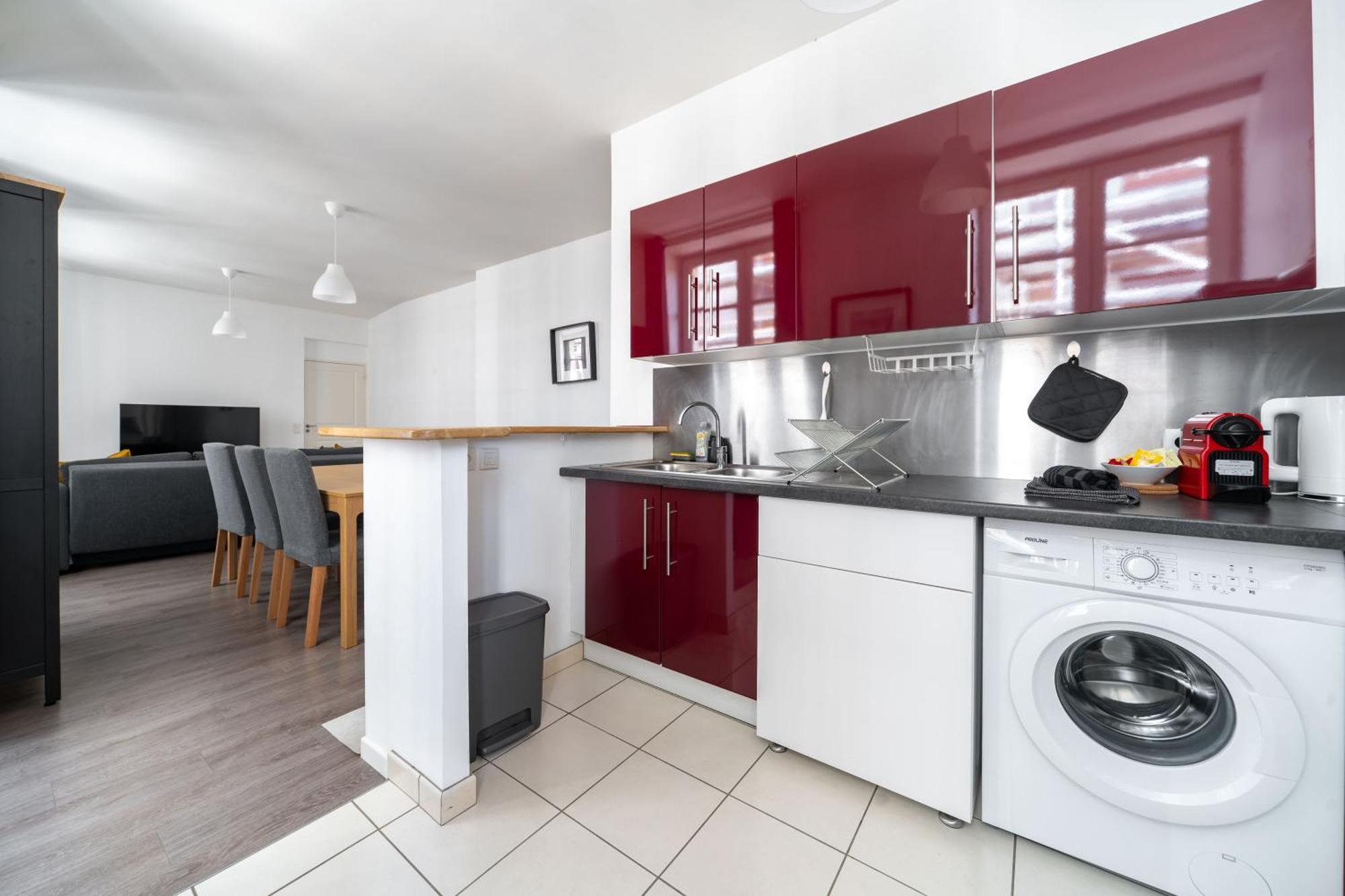 Le Brit - Grand Appartement Design, 3 Chambres, Centre Ville Vichy Exteriör bild