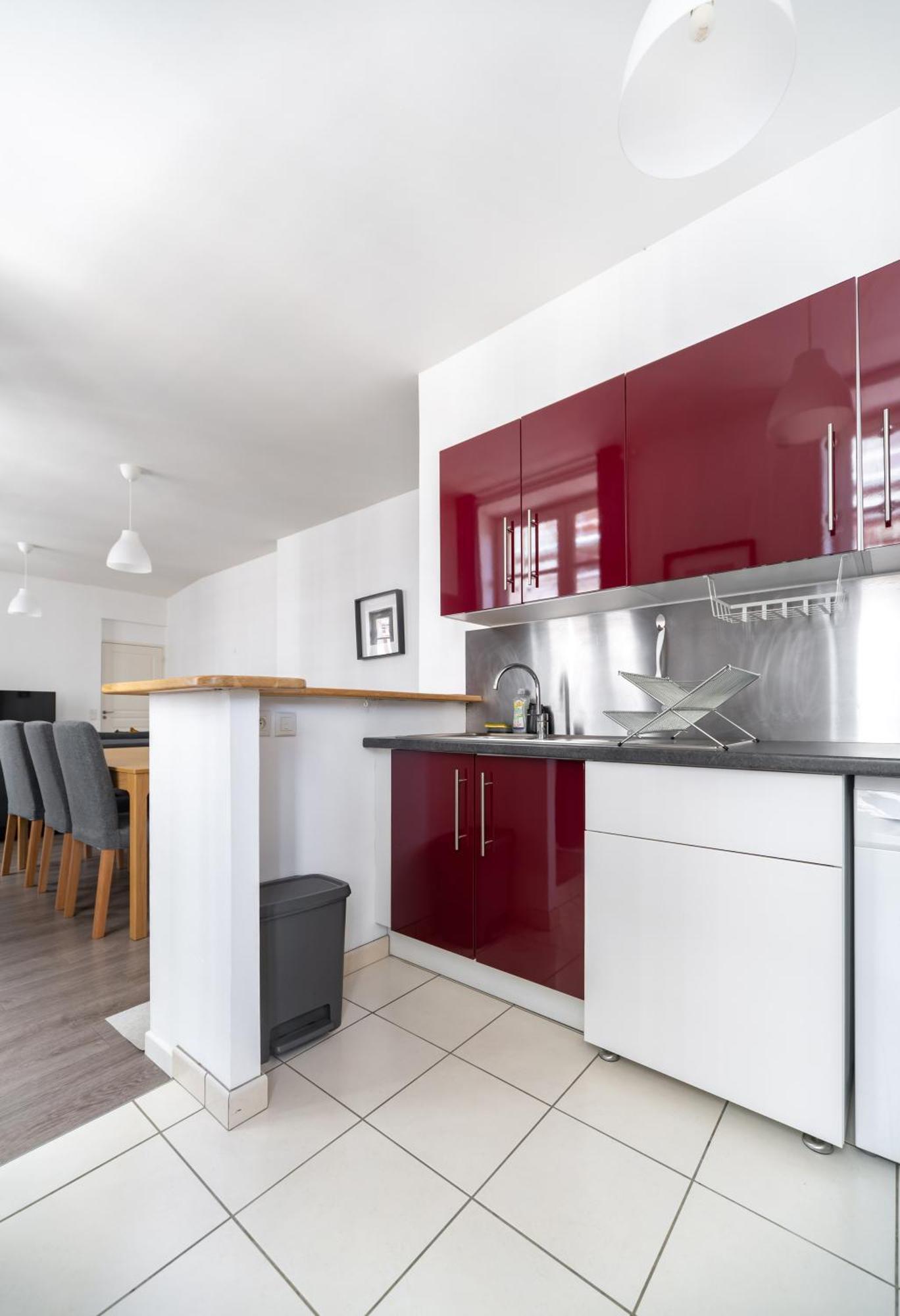 Le Brit - Grand Appartement Design, 3 Chambres, Centre Ville Vichy Exteriör bild
