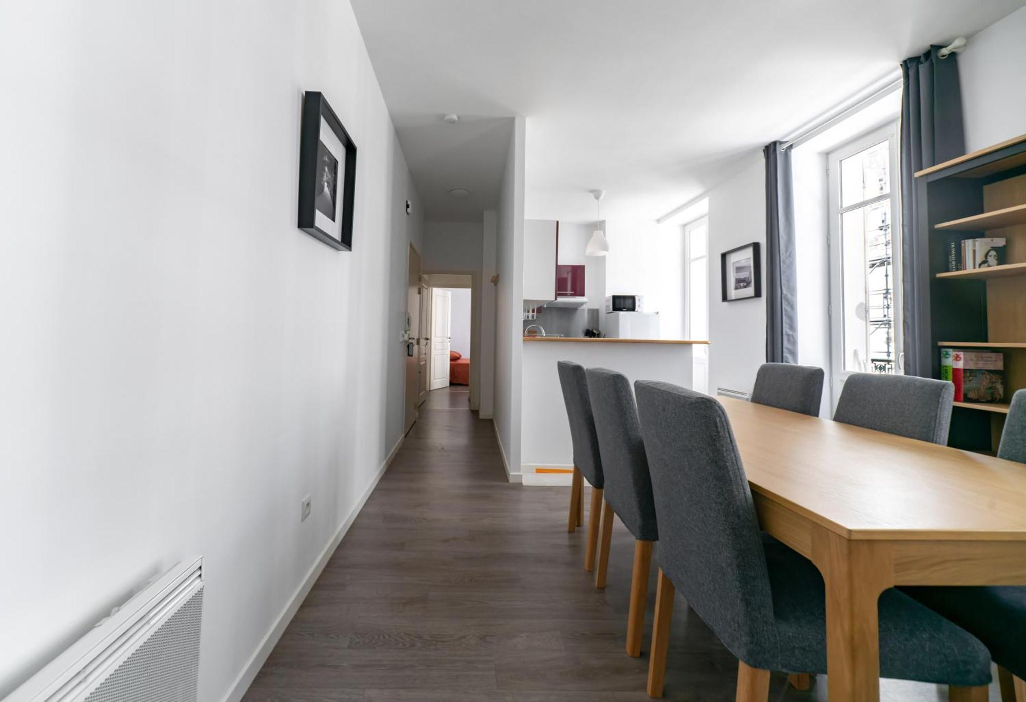 Le Brit - Grand Appartement Design, 3 Chambres, Centre Ville Vichy Exteriör bild